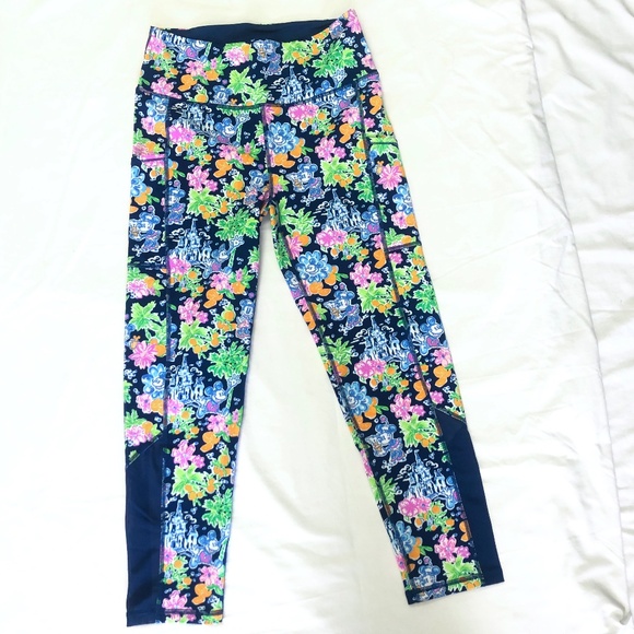 Lilly Pulitzer Pants - 2024 Disney Parks Lilly Pulitzer Weekender High Rise Leggings MEDIUM - NEW